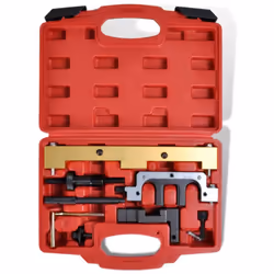 Questo set di strumenti può essere utilizzato per la regolazione della fasatura del motore e la rimozione dell'albero a camme ...