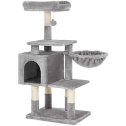 Tiragraffi multilivello altezza 110 cm nicchia grigio chiaro