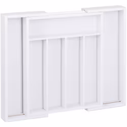 Portaposate espandibile Chiarezza e amp; ordine nel cassetto Organizer per cassetti con larghezza variabile Scomparti per pos ...