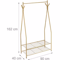 Dettagli dello scaffale con contenitore • Dimensioni totali A x L x P: 162 x 90 x 40 cm • Peso: 4 kg • In metallo verniciato ...