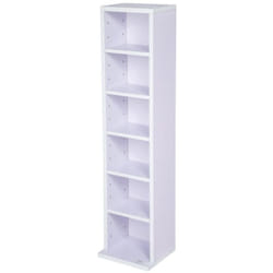 Mobile porta cd/dvd per 100 cd bianco/viola
