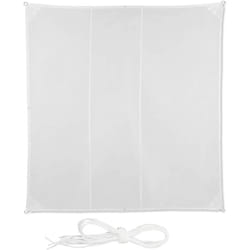 Vela ombreggiante quadrata 4 x 4 m bianca