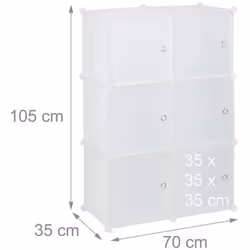 Mobile moderno in plastica da assemblare Montaggio senza forare né avvitare Mobili divisori per l'ufficio o il soggiorno Come ...