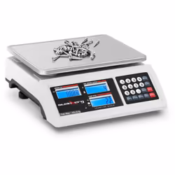 Materiale della custodia Plastica ABS Materiale della piattaforma Acciaio inossidabile Colore Bianco/argento Specifiche dell' ...