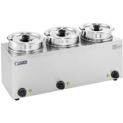 Helloshop26 - Dosatore per zuppa 3 x 2,75 litri 450 watt in acciaio inossidabile