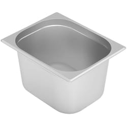Contenitore gastrocontainer in acciaio inox GN - 1/2 - 200 mm