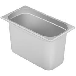 Helloshop26 - Contenitore gastrocontainer in acciaio inox gn - 1/3 - 200 mm