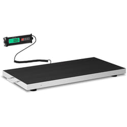 Helloshop26 - Bilancia da pavimento - 150 kg / 50 g con tappetino antiscivolo - lcd