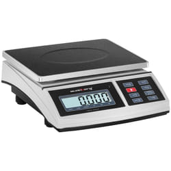 Helloshop26 - Bilancia elettronica professionale da tavolo 30 kg/1 g lcd 21 x 27 cm