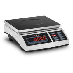Helloshop26 - Bilancia da tavolo da cucina pesa alimenti - 30 kg / 1 g - 21 x 27 cm - led