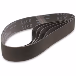 Materiale Allumina Granulazione 400 Dimensioni striscia 760 x 40 mm Quantità 5 pezzi Dimensioni (LxLxA) 34,5 x 4 x 0,1 cm Pes ...