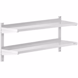 Materiale Acciaio inossidabile Spessore ripiano 3,5 cm Lunghezza ripiano 120 cm Profondità dei ripiani 40 cm Capacità di cari ...