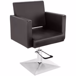Materiale/i sintetico, acciaio cromato, schiuma Colore Marrone Carico massimo consentito 200 kg Girevole 360° Regolazione alt ...
