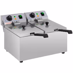 Voltaggio/frequenza 230 V / 50 Hz Potenza 2 x 3.200 W Numero di serbatoi 2 Dimensioni cestino 21 x 17 x 12 cm Dimensioni serb ...