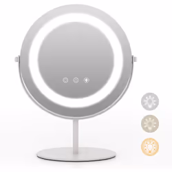 Caratteristiche: Soddisfa le tue diverse esigenze con uno specchio illuminato a LED dimmerabile in 3 colori Impostazioni faci ...