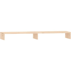 Helloshop26 - Supporto per monitor 100 x 27 x 10 cm in legno di pino massiccio