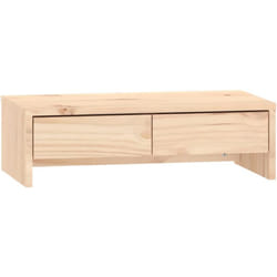 Helloshop26 - Supporto per monitor 50 x 27 x 15 cm in legno di pino massiccio