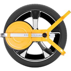 Helloshop26 - Blocca volante antifurto per auto per dispositivo di bloccaggio ruota con asta antifurto per auto da 13 pollici a 15 pollici
