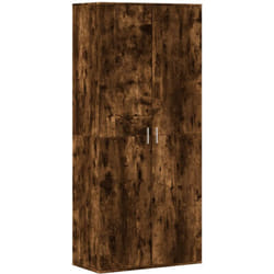 Scarpiera scarpiera mobile portaoggetti ingresso corridoio soggiorno 80 x 39 x 178 cm in mdf marrone