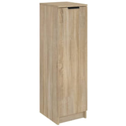 Scarpiera scarpiera mobile portaoggetti ingresso corridoio soggiorno Sonoma 30 x 35 x 100 cm legno mdf marrone