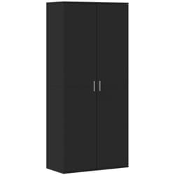 Scarpiera scarpiera mobile portaoggetti ingresso corridoio soggiorno 80 x 39 x 178 cm legno composito nero