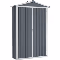Questa casetta da giardino è ideale per riporre un'ampia varietà di oggetti come attrezzi, mobili da giardino, attrezzature d ...