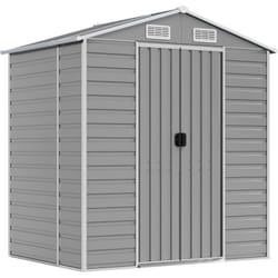 Helloshop26 - Casetta da giardino Capannone per cabina Capannone per la casa Capannone per esterni Capannone per attrezzi Robusto Trasparente 191 x