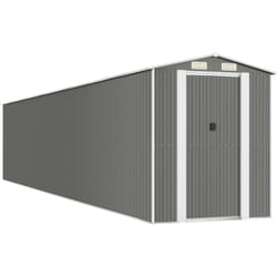 Casetta da giardino Capannone per cabina Capannone per la casa Capannone per esterni Capannone per attrezzi Robusto Trasparente 192 x 1021 x 223 cm