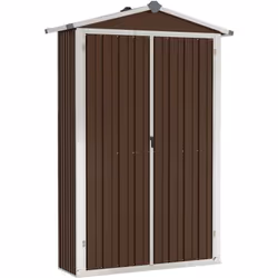 Questa casetta da giardino è ideale per riporre un'ampia varietà di oggetti come attrezzi, mobili da giardino, attrezzature d ...