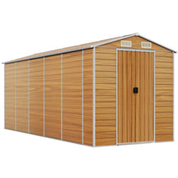 Casetta da giardino Capannone per cabina Capannone per la casa Capannone per esterni Capannone per attrezzi Robusto Trasparente 191 x 470 x 198 cm