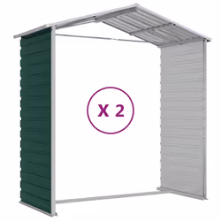 Helloshop26 3000208566220 casetta da giardino Capannone metallico - Vista aggiuntiva 7