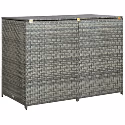 Helloshop26 3000208580486, Capannone metallico, Tetto piatto, Grigio, Polietilene ad alta intensità, Grigio, Polietilene ad a ...