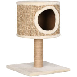 Tiragraffi per gatti Mobili per arrampicata su torre Raschietto per gatti Piattaforma da arrampicata con appartamento e tiragraffi 52 cm Seagrass