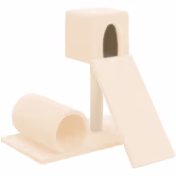 Intrattieni i tuoi adorabili gatti all'infinito con questo tiragraffi tutto in uno! Torre per gatti tutto in uno: i mobili pe ...