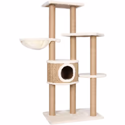 Intrattieni i tuoi adorabili gatti all'infinito con il nostro tiragraffi. Questo centro giochi per gatti tutto in uno offre t ...