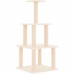 Intrattieni i tuoi adorabili gatti all'infinito con questo tiragraffi! Torre per gatti multi-livello: i mobili per gatti mult ...