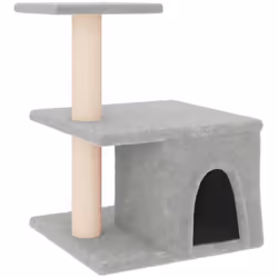 Intrattieni i tuoi adorabili gatti all'infinito con questo tiragraffi tutto in uno! Torre per gatti tutto in uno: i mobili pe ...