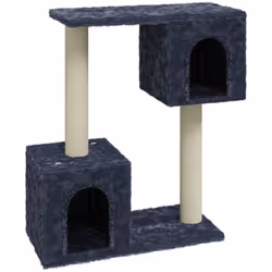 Questo tiragraffi è il rifugio perfetto in cui i tuoi gatti possono graffiare, arrampicarsi, appollaiarsi, nascondersi e ripo ...