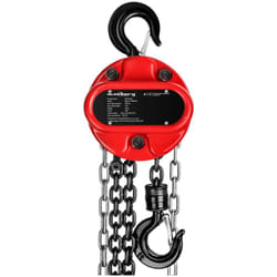 Helloshop26 - Movimentazione di sollevamento con paranco a catena - 1.000 kg - 12 m