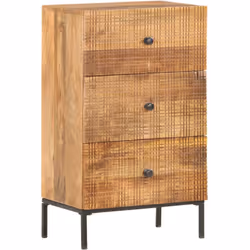 Questa pratica credenza in legno in stile vintage sarà un'aggiunta senza tempo al tuo arredamento interno. Il mobile laterale ...
