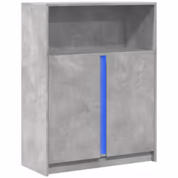 Decora la tua stanza con questa credenza moderna con illuminazione a LED, si abbina facilmente ai mobili di qualsiasi stile d ...