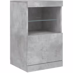 Decora la tua stanza con questa credenza moderna con illuminazione a LED, si abbina facilmente ai mobili di qualsiasi stile d ...