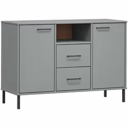 Questa credenza in legno indispensabile dona un tocco industriale al tuo spazio abitativo pur essendo eccezionalmente pratica ...