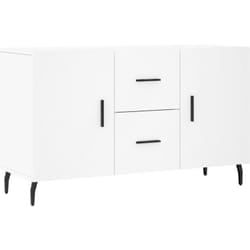 Credenza cassettiera cassettiera mobile contenitore organizer cucina soggiorno soggiorno 100 x 36 x 60 cm derivati del legno bianco