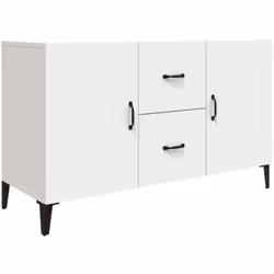 Questa credenza classica è pensata per essere un'aggiunta pratica e decorativa alla tua casa. Materiale premium: il legno com ...