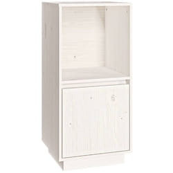 Credenza cassettiera cassettiera mobile contenitore organizer cucina soggiorno soggiorno 38 x 35 x 80 cm legno massello di pino bianco