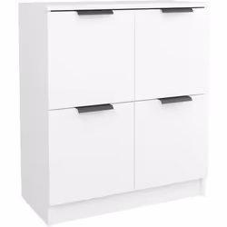 Dona un'aria di fascino moderno ai tuoi interni esistenti con questa credenza! Materiale facile da pulire: il multistrato è d ...