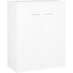 Credenza cassettiera cassettiera mobile contenitore organizer cucina soggiorno soggiorno 60 x 30 x 75 cm derivati del legno bianco