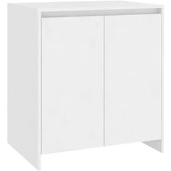 Credenza buffet cassettiera mobile contenitore organizer cucina soggiorno soggiorno 70 x 41 x 75 cm pannelli in mdf bianco