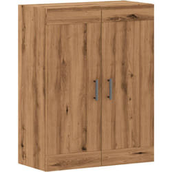 Credenza cassettiera cassettiera mobile contenitore organizer cucina soggiorno realizzato artigianalmente 69,5 x 34 x 90 cm pannelli in mdf marrone